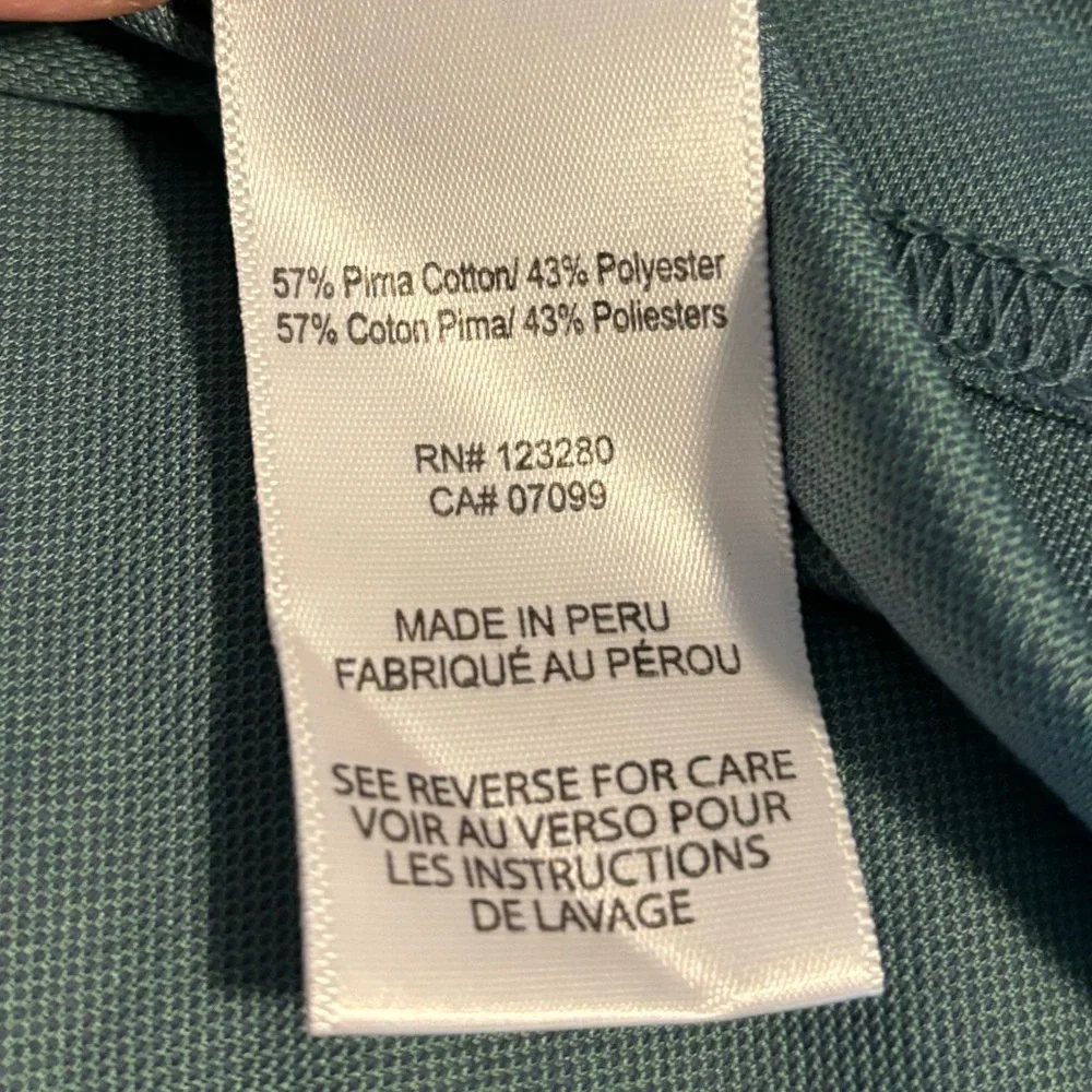 Travis Mathew Pima Cotton golf‎ Polo,Mens Size M Green